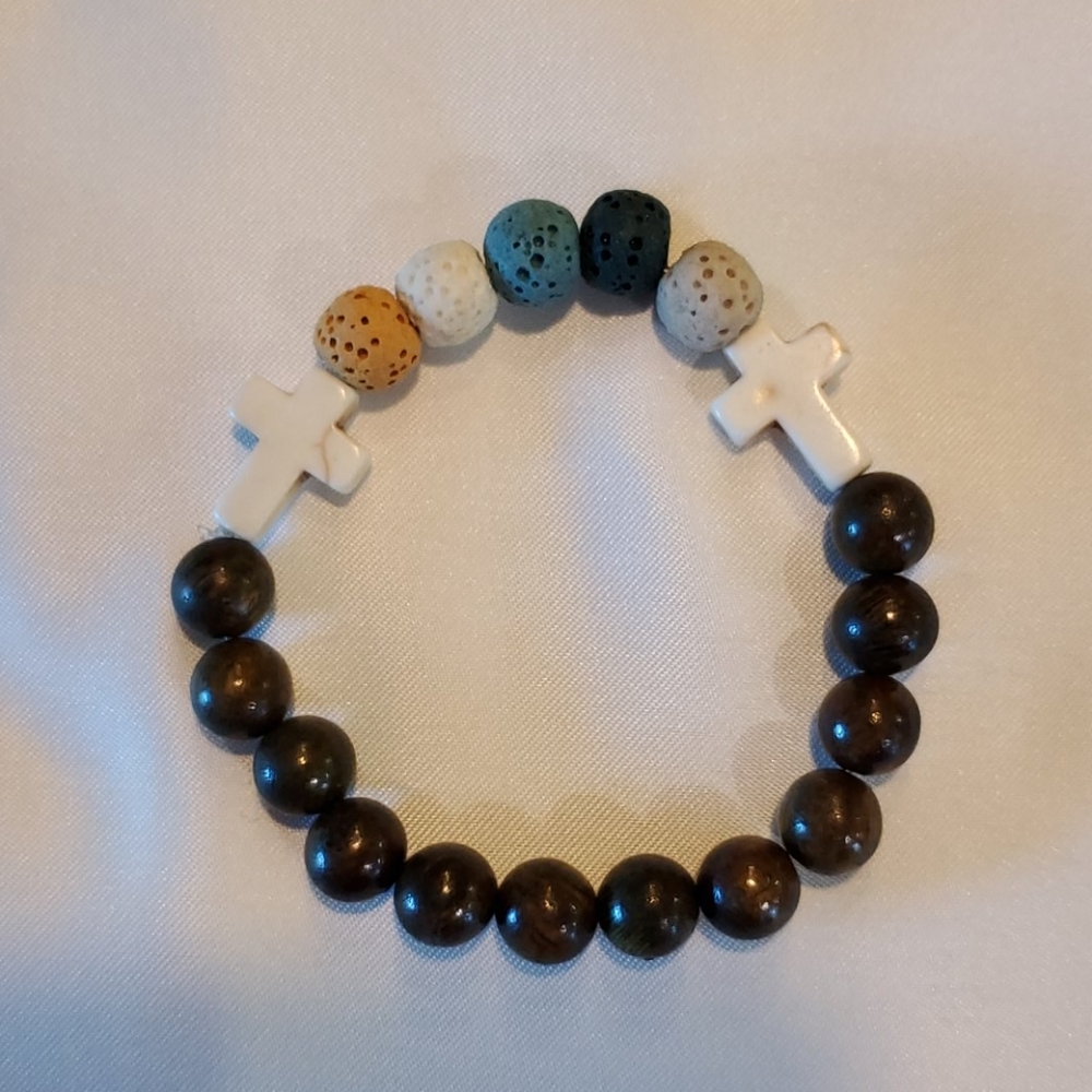Lava stone bracelet
